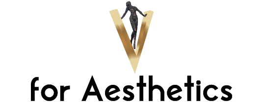 V for Aesthetics Logo